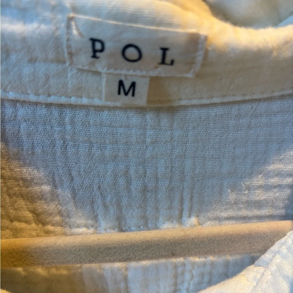 POL Cream Textured Shirt - Picture 2 of 3